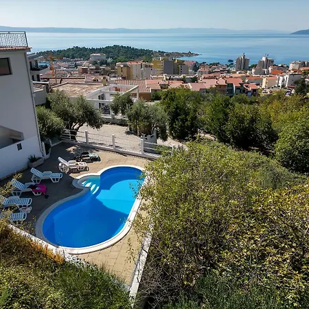 Ozzie - Private Pool - Seaview Makarska